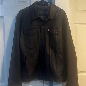 Levi's Men's Brown leather Jacket